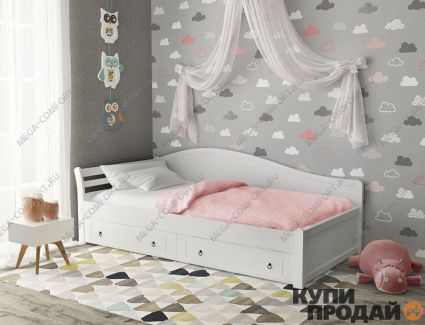 Продаю: Кровать-тахта «Айдахо» - многопрофильная кровать, подходит для детской комнаты, кабинета, в гостиную на мансарду загородного дома. Напрямую от...