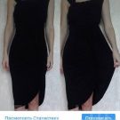 Продаю: Платье по фигуре сарафан футляр новое женское чёрное летнее Sisley размер М 46 ткань вискоза натуральная мягкая стрейч стретч дышащая как лайкра...