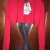 Продаю: Рукава болеро новое вязаное красное женское тёплое Etincelle Couture Франция размер М 46 44 цвет алый красный ткань мягкая приятная к телу моста...