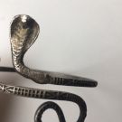 Продаю: Браслет на руку на верхнюю часть выше локтя новый женский дизайн принт кобра змея в стиле Клеопатры металл серый под серебро белое золото платину...