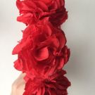 Продаю: Ободок на волосы на голову украшение цветы розы красные в стиле Dolce&Gabbana красивый нарядный стильный модный вечерний коктельный на выход вечер...