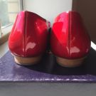 Продаю: Балетки новые женские красные лаковые кожаные Lesilla Италия оригинал размер 39 лак кожа натуральная мыс нос открыт цвет немного с блестками...