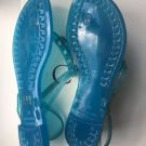 Продаю: Сланцы босоножки сандали новые женские голубые силиконовые летние Casadei Италия оригинал размер 39 материал силикон мягкий украшены стразы...
