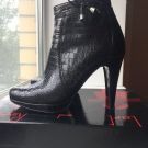 Продаю: Ботинки полусапоги полусапожки б/у кожаные чёрные осенние весенние демисезонные Left & Right Италия оригинал размер 39 на платформе 1,5 см каблук...