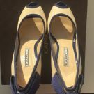 Продаю: Туфли женские Kapricci новые 35 размер лаковая кожа на платформе 3,5 см и 2,5 см цвет бежевый каблук шпилька синяя 13 см внутри кожаные светлые...