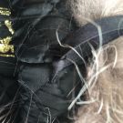 Продаю: Шапка новая женская меховая мех чернобурка лиса с хвостом размер средний М 44 46 внутри ленты затягиваются завязки головные уборы зимние Доставка...