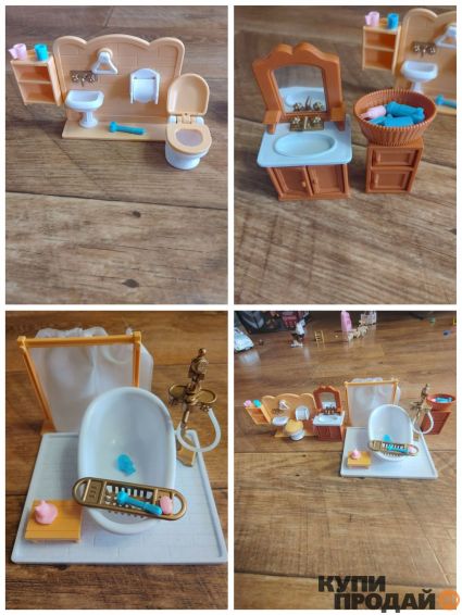 Продаю: Продам игровые наборы для домиков миниатюра ,состояние разное.
1) ванная состояние отличное-800 рублей
2) детская состояние отличное-500
3)...